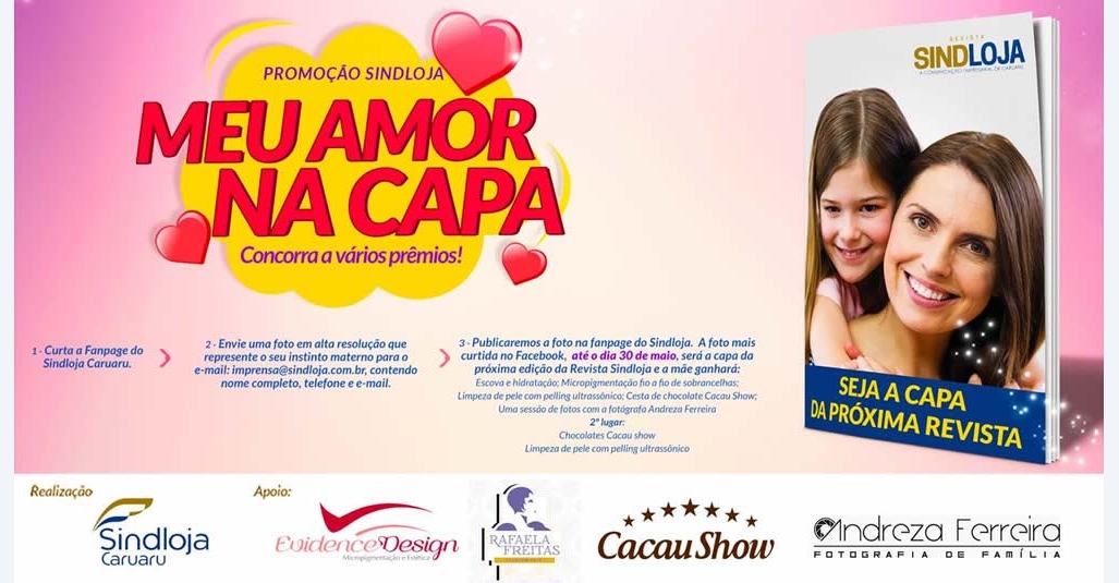 Sindloja inicia a promoção Meu Amor na capa