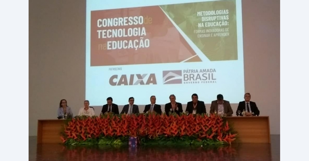 Presidente do Sindloja participa de abertura do Congresso Nacional de Tecnologia na Educação